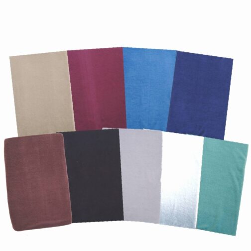 Draps housse éponge de différentes couleurs