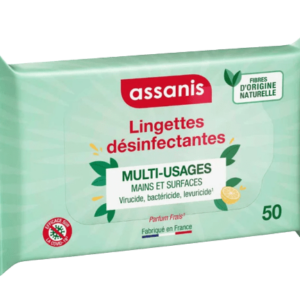 Lingettes désinfectantes multi-usages Assanis