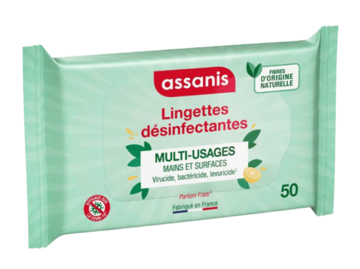 Lingettes désinfectantes multi-usages Assanis