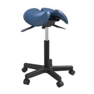 Tabouret avec selle ergonomique