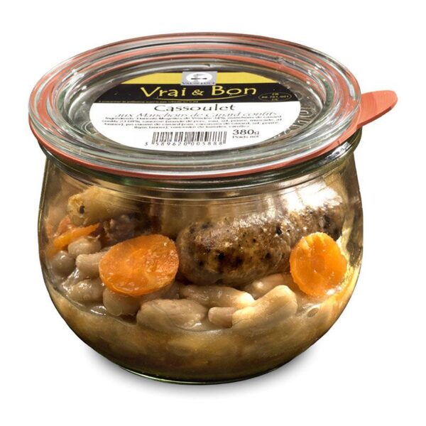 Cassoulet aux manchons de Canard confits - 380g