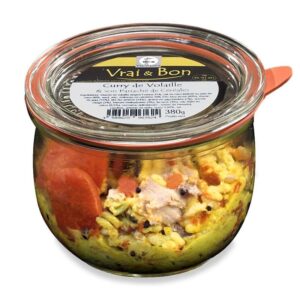 Curry de Volaille & son panaché de Céréales - 380g