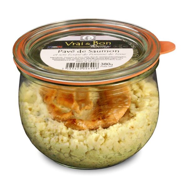 Pavé de Saumon et son écrasé de Pomme de Terre- 380g