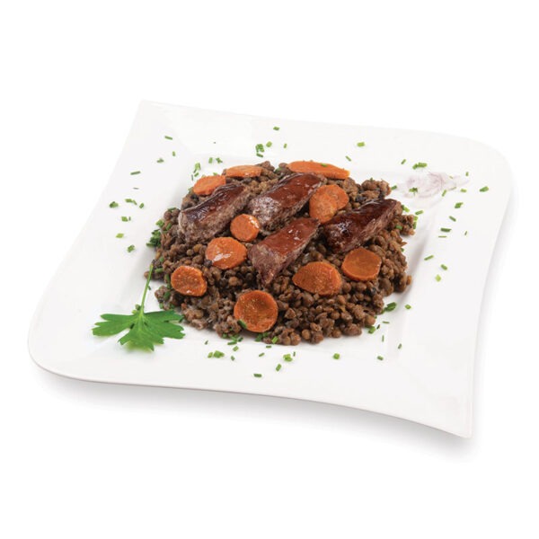 Saucisse de Morteau & ses Lentilles - 380g