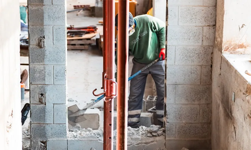 les entreprises du chantier